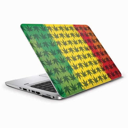 Marijuana Rasta Pattern HP Elitebook Skin